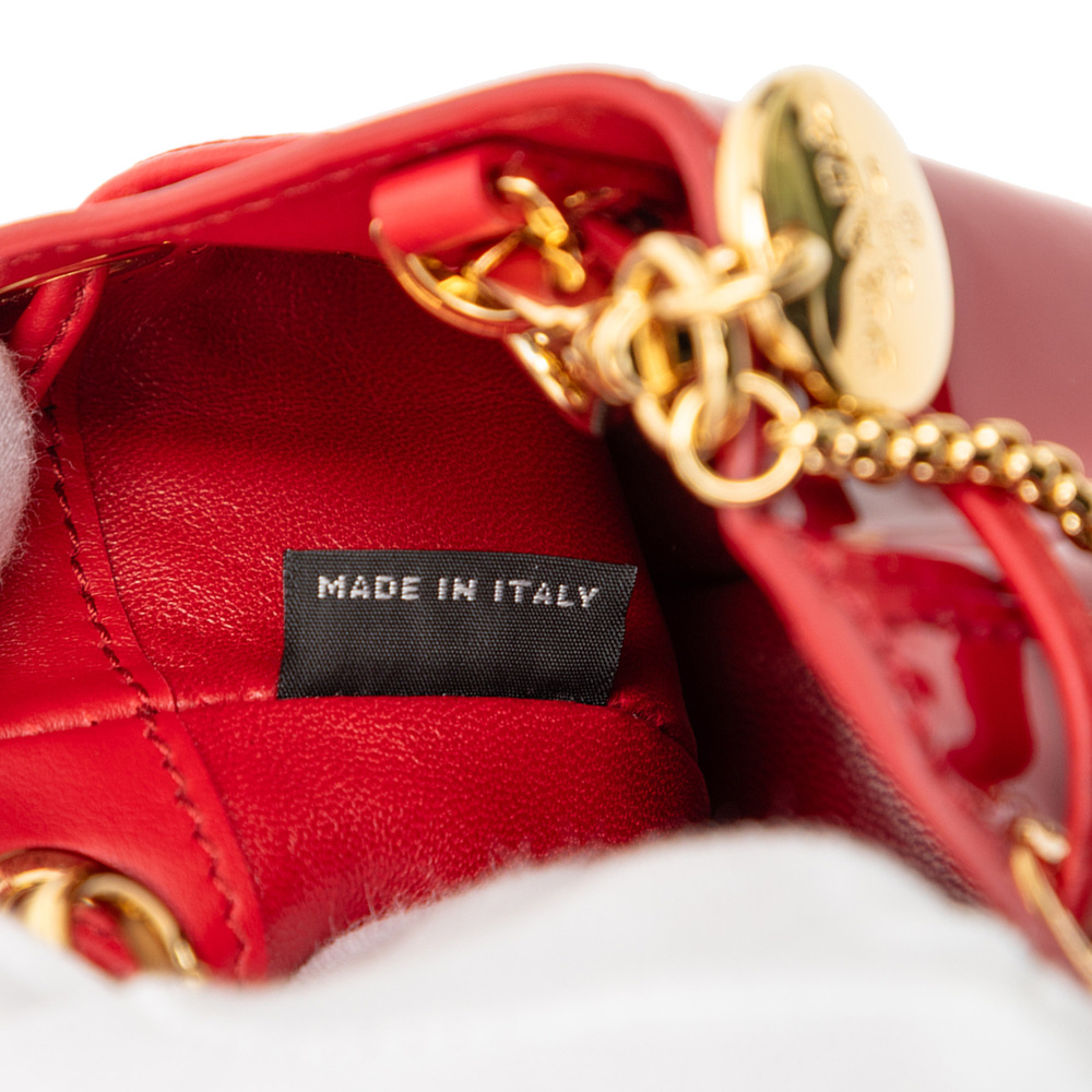 Pre-Loved Prada Mini Patent Drawstring Pouch - Picture 7 of 9
